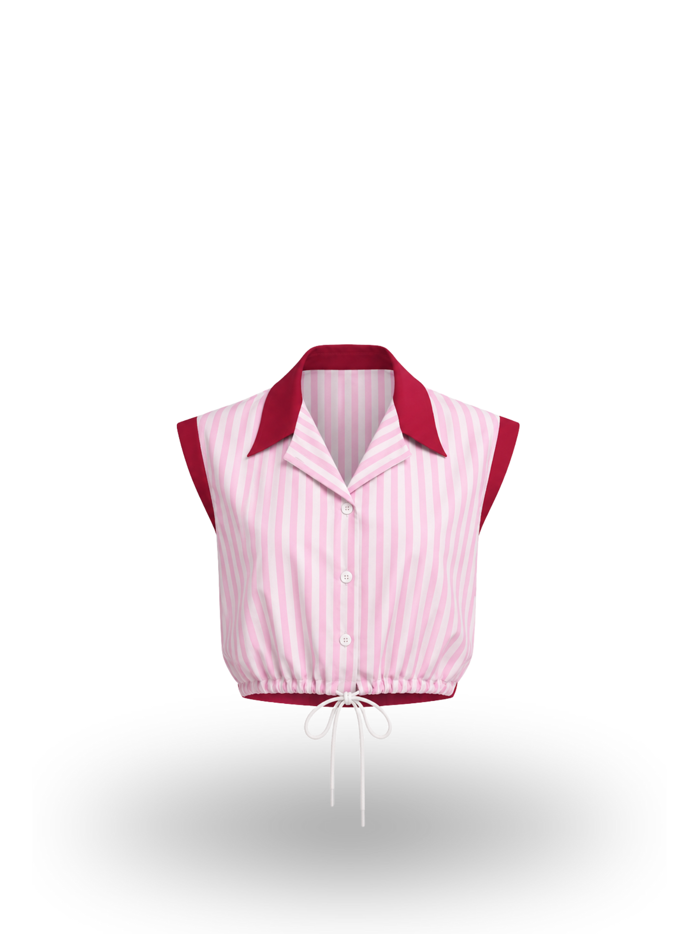 Pink striped shirt