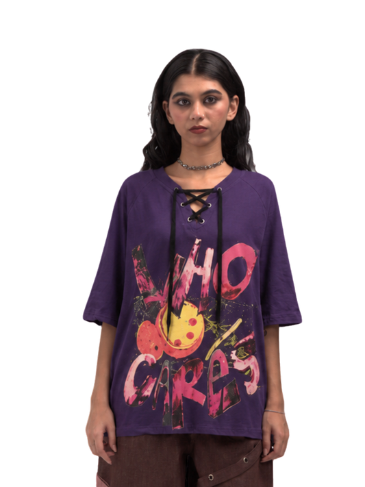 LACE UP “ALTERED” TEE 04 BATIKSS01
