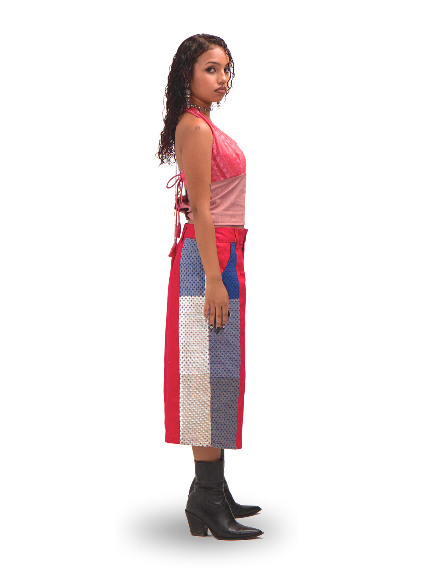 KANTHA PINK JORTS