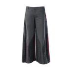 Grey Paneled Pants