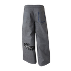 Grey Paneled Pants