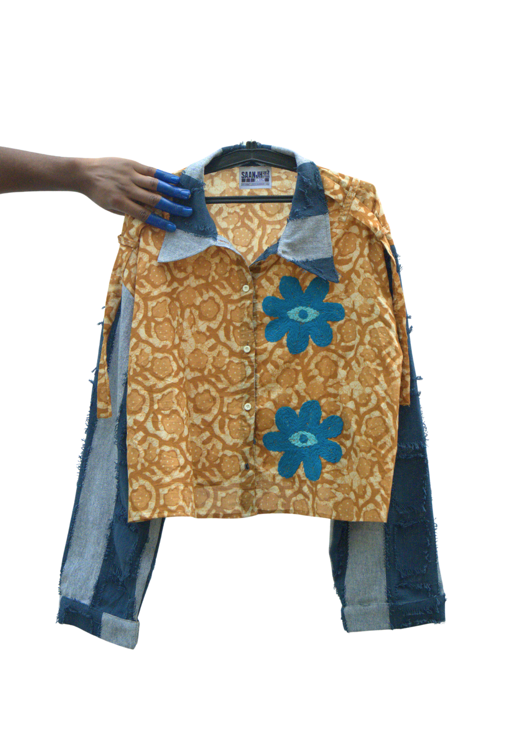 Ajrak Patch Shirt