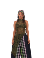 Moss Sheer Kurti