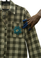 Beaded Flannel