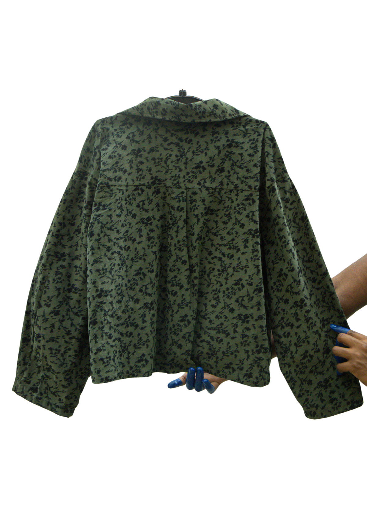 Distorted Floral Jacket
