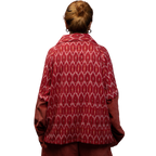 Kamana Ikat Shirt Detachable Sleeves