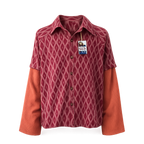 Kamana Ikat Shirt Detachable Sleeves