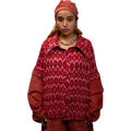 Kamana Ikat Shirt Detachable Sleeves