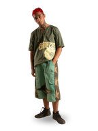 Lace Up "Altered" Tee                                                                                                BATIKSS01