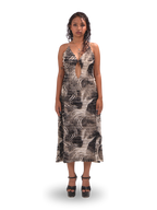 Zebra Slip On Dress