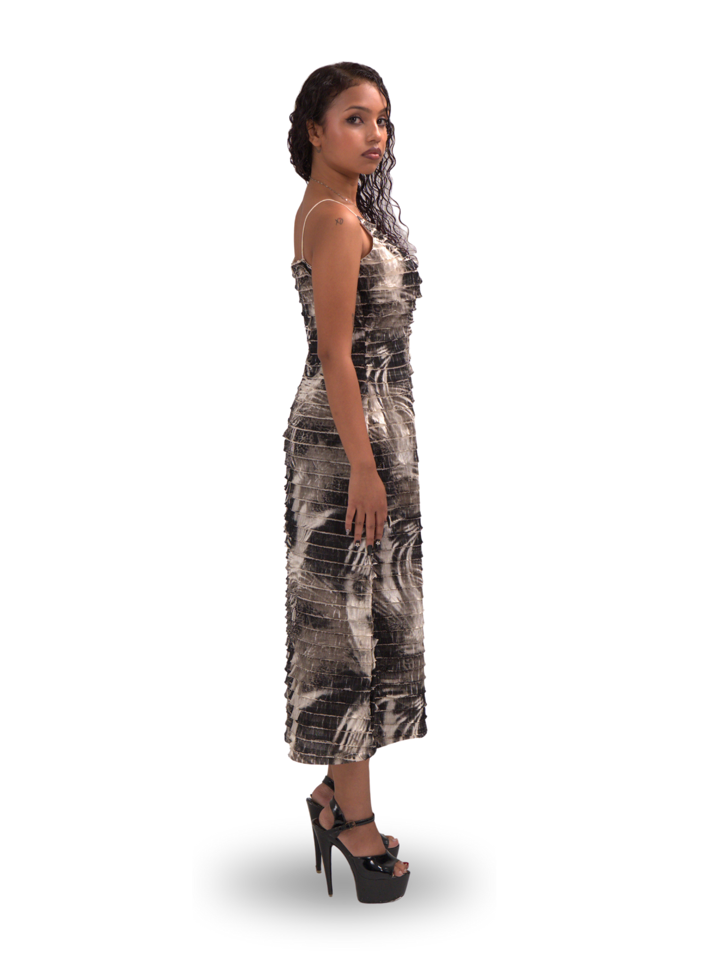 ZEBRA SLIP ON DRESS