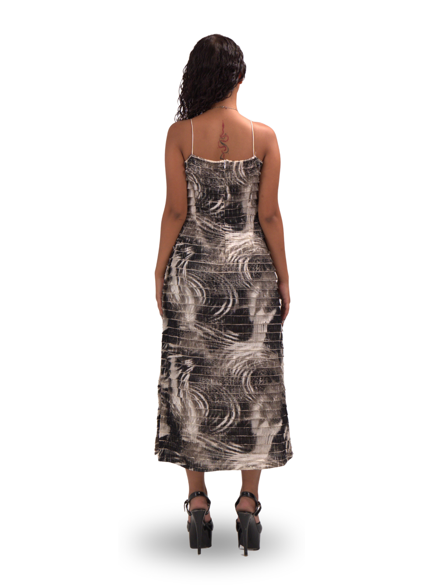 ZEBRA SLIP ON DRESS