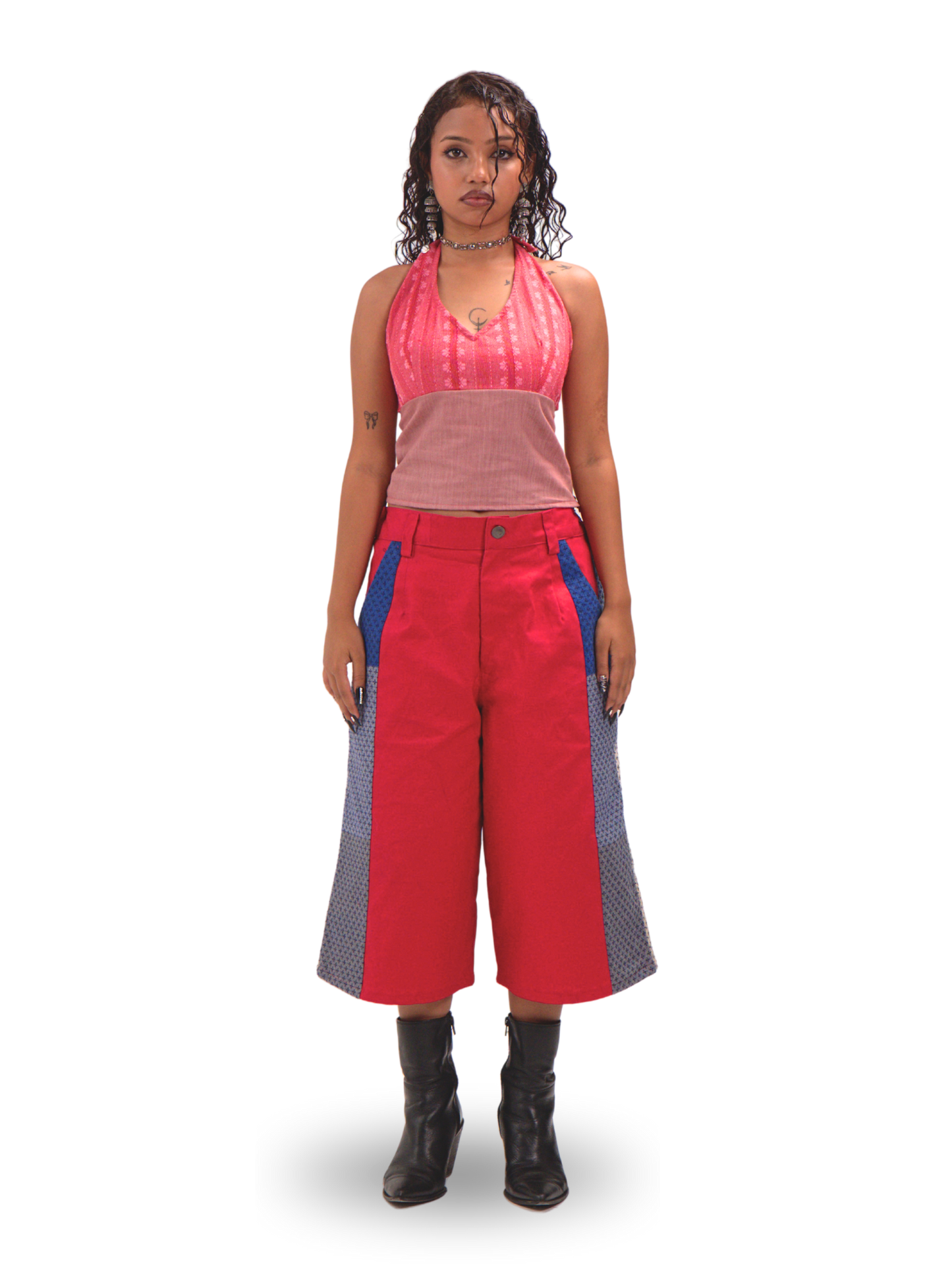 KANTHA PINK JORTS