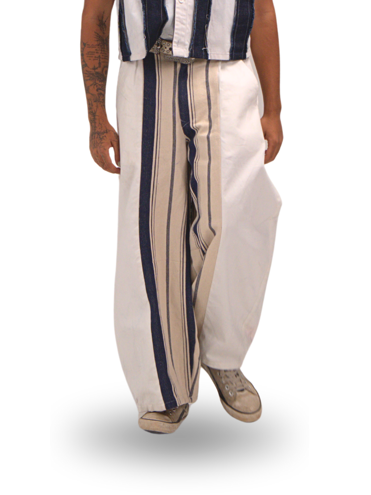 Striped Indigo Pants