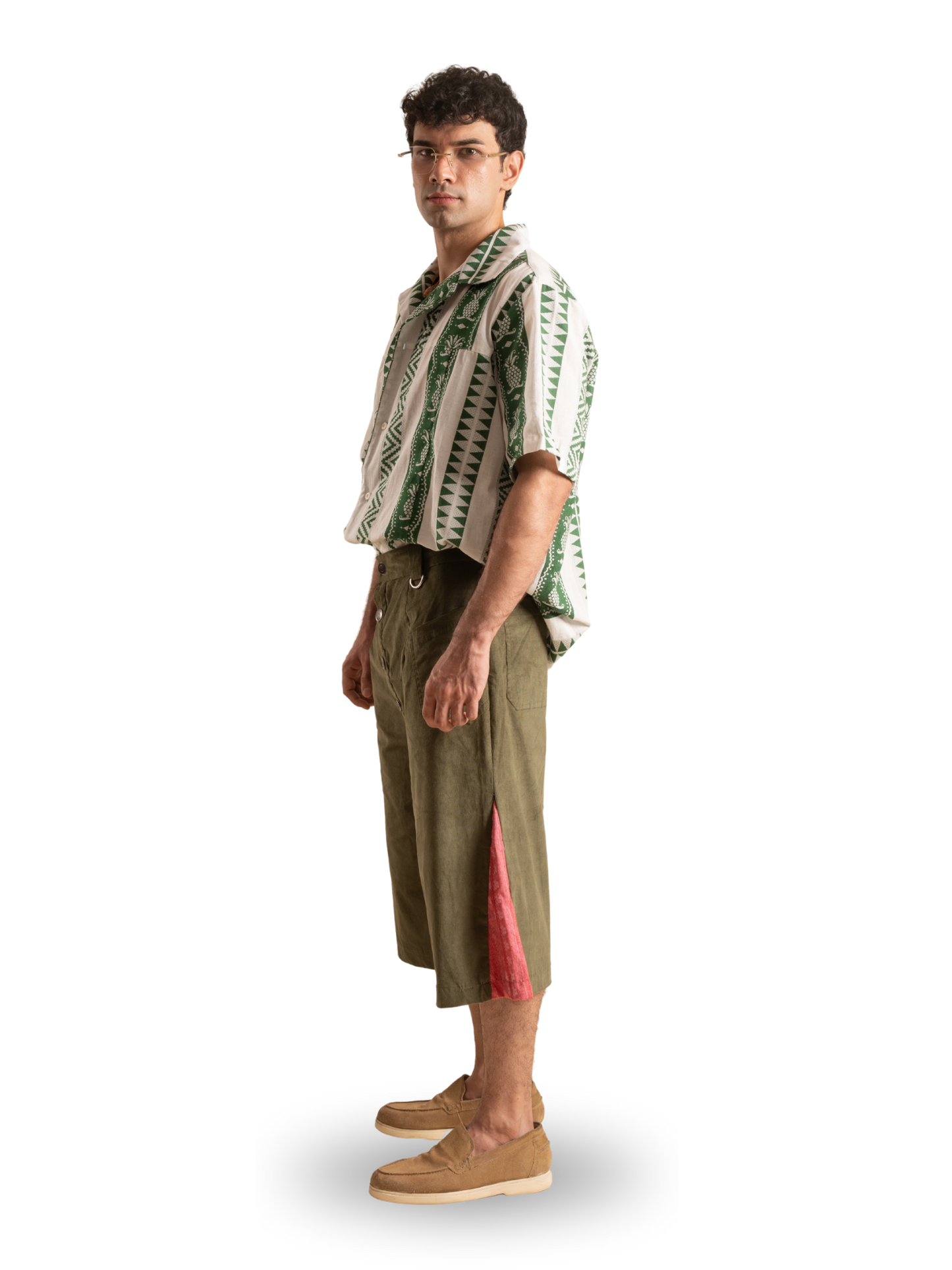 LOOM PINE OPEN COLLARED SHIRT
