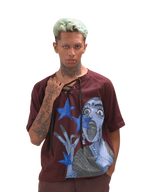 Lace Up "Altered" Tee 05                                                                                           BATIKSS01