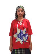 Lace Up "Altered" Tee 02                                                                                            BATIKSS01