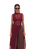 Kurti Sheer Vein
