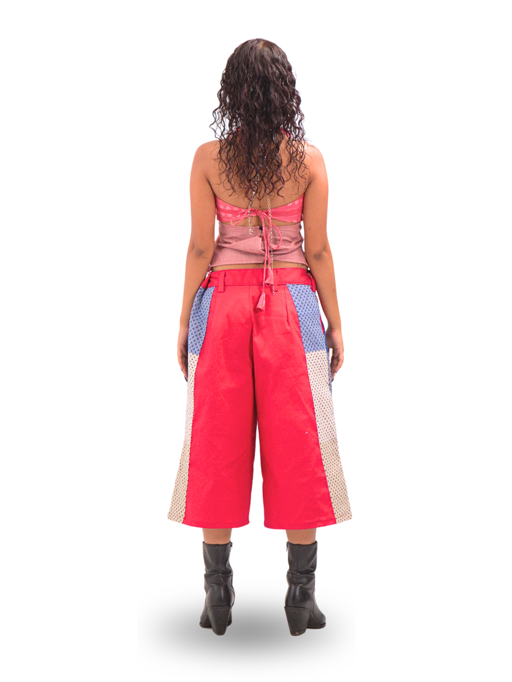 Kantha Pink Jorts