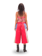 Kantha Pink Jorts