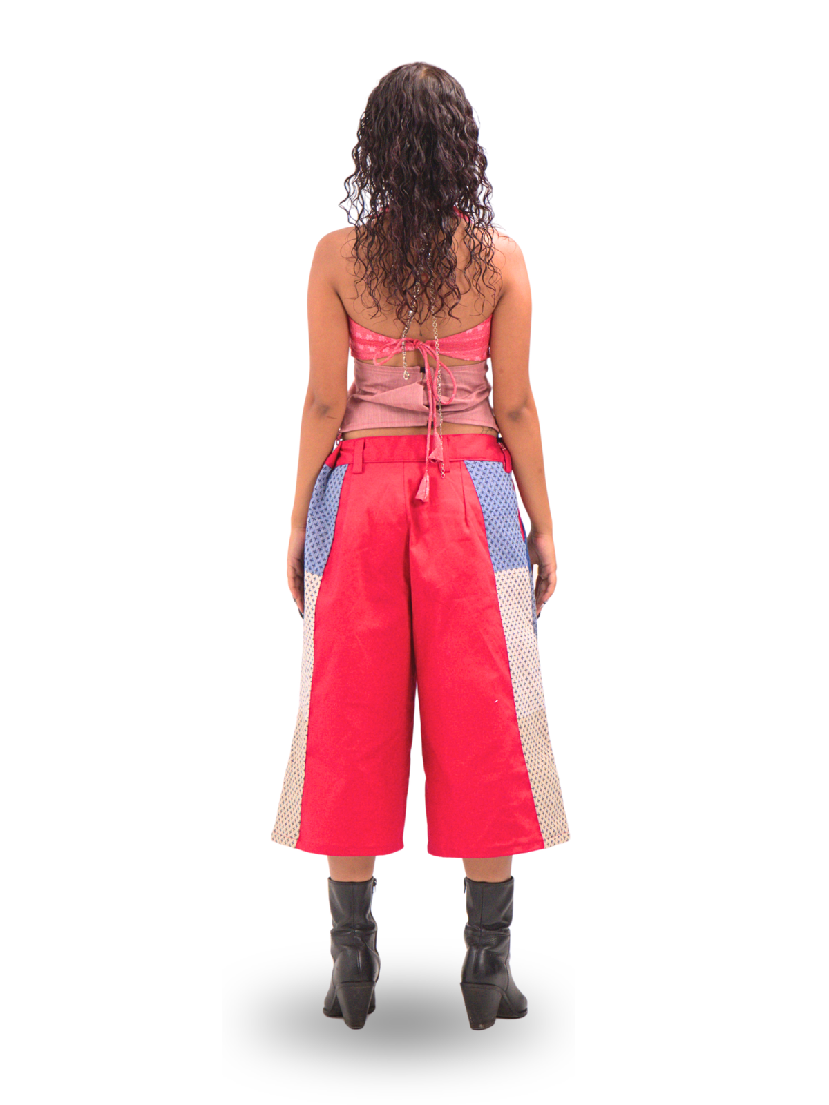 Kantha Pink Jorts