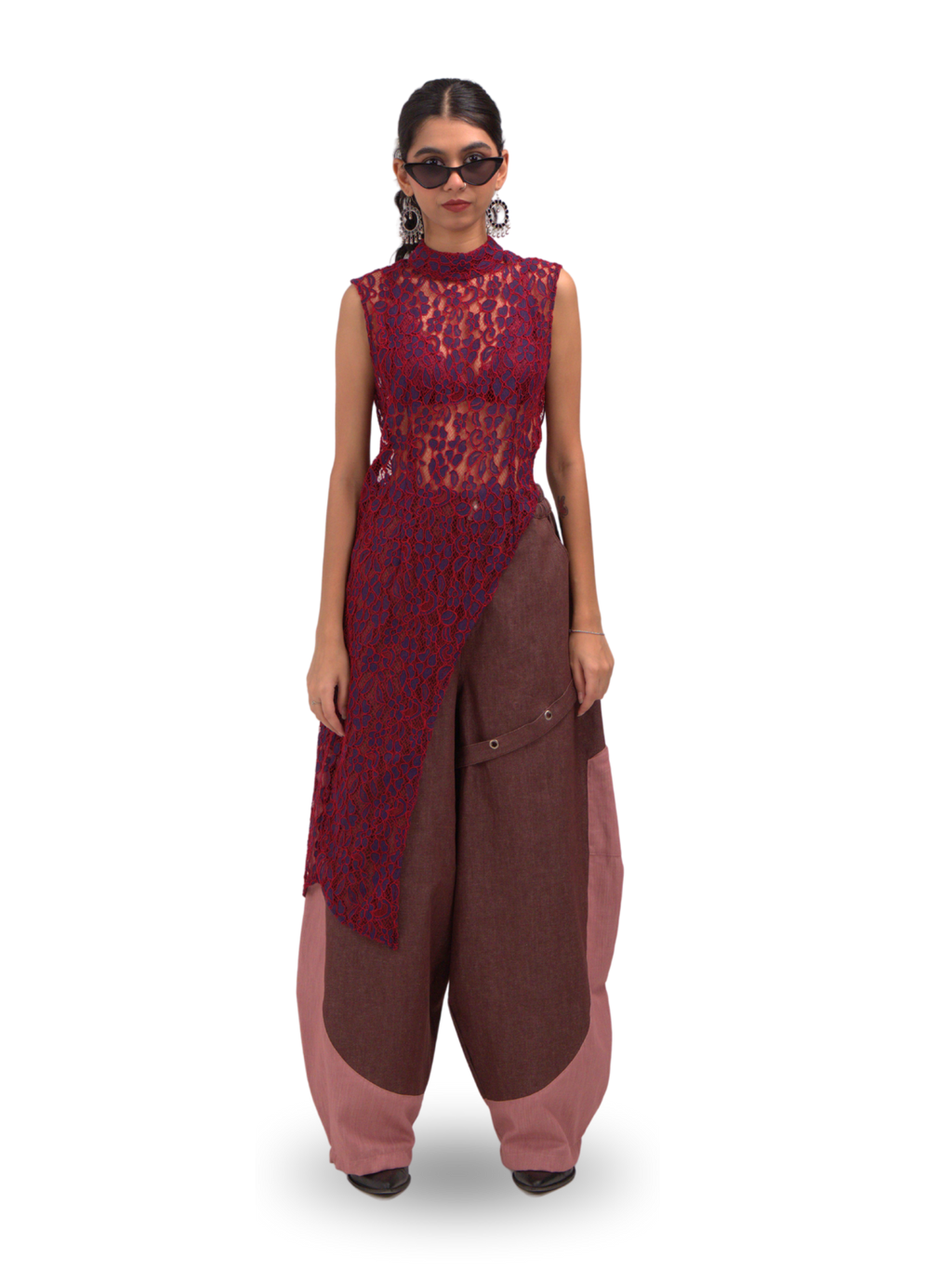 Kurti Sheer Vein