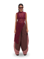 Kurti Sheer Vein