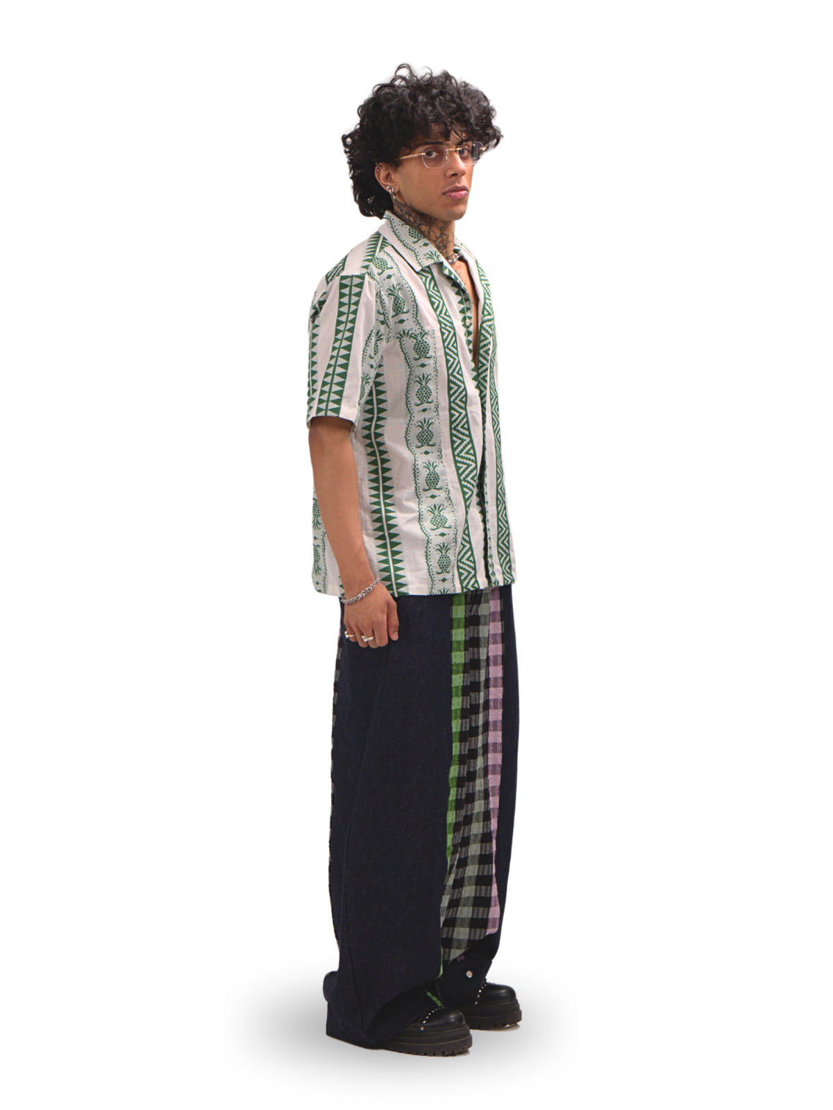 Loom Pine Open Collared Shirt
