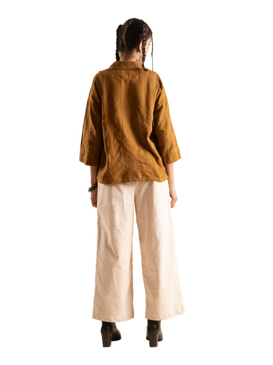 OCHRE OFF-WHITE CORD SET