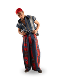 Striped Illusion Pants
