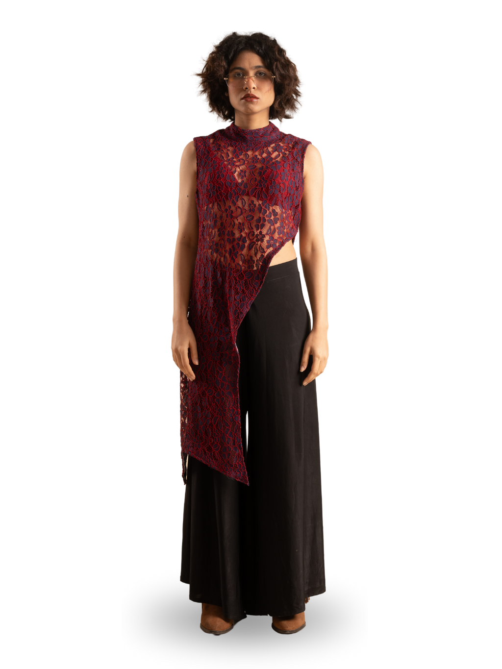 Kurti Sheer Vein