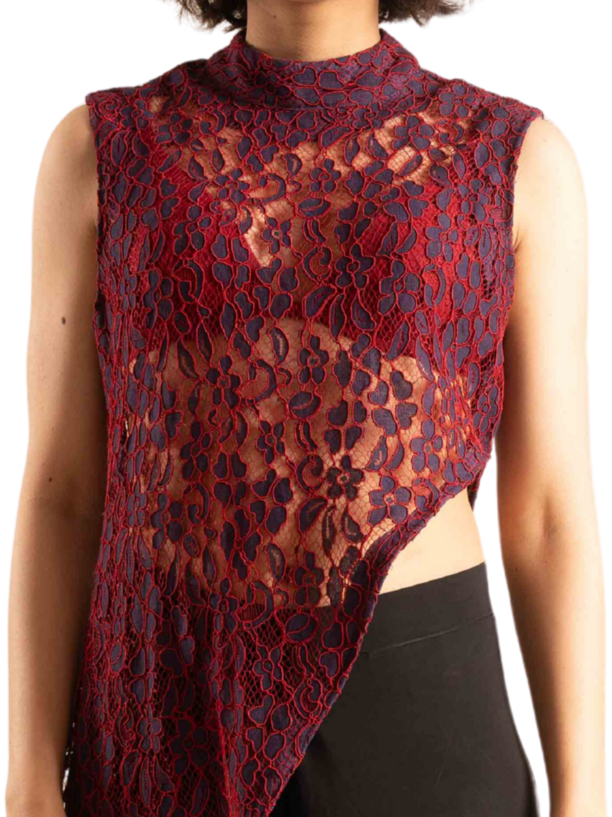 Kurti Sheer Vein