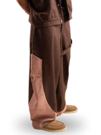Unisex Two Toned Barrel Pants