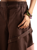 Unisex Two Toned Barrel Pants