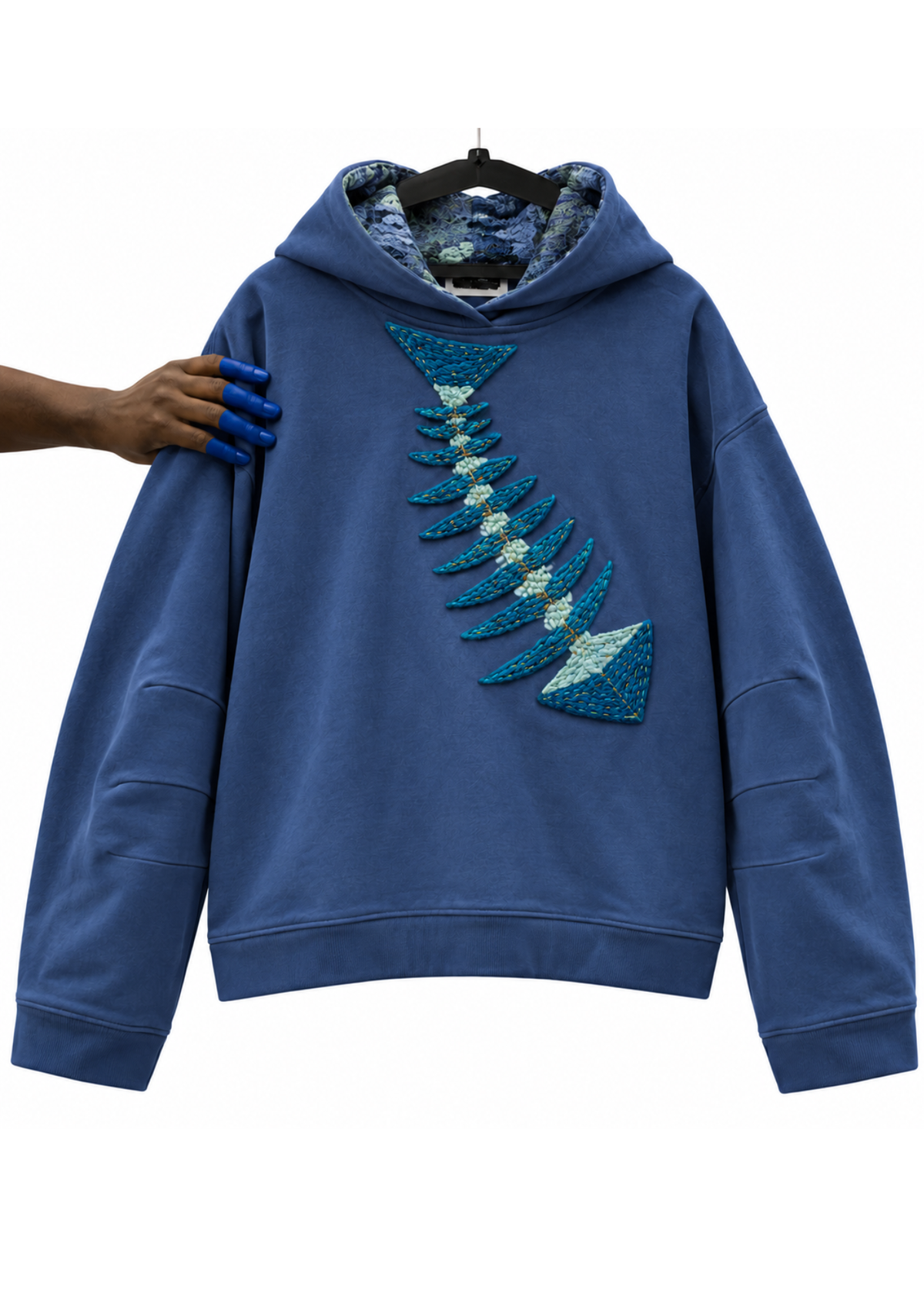 Running Fish Hoodie