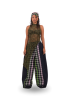 Moss Sheer Kurti
